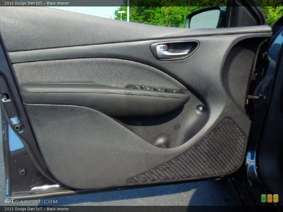 Black Interior Door Panel for the 2013 Dodge Dart SXT #70740887