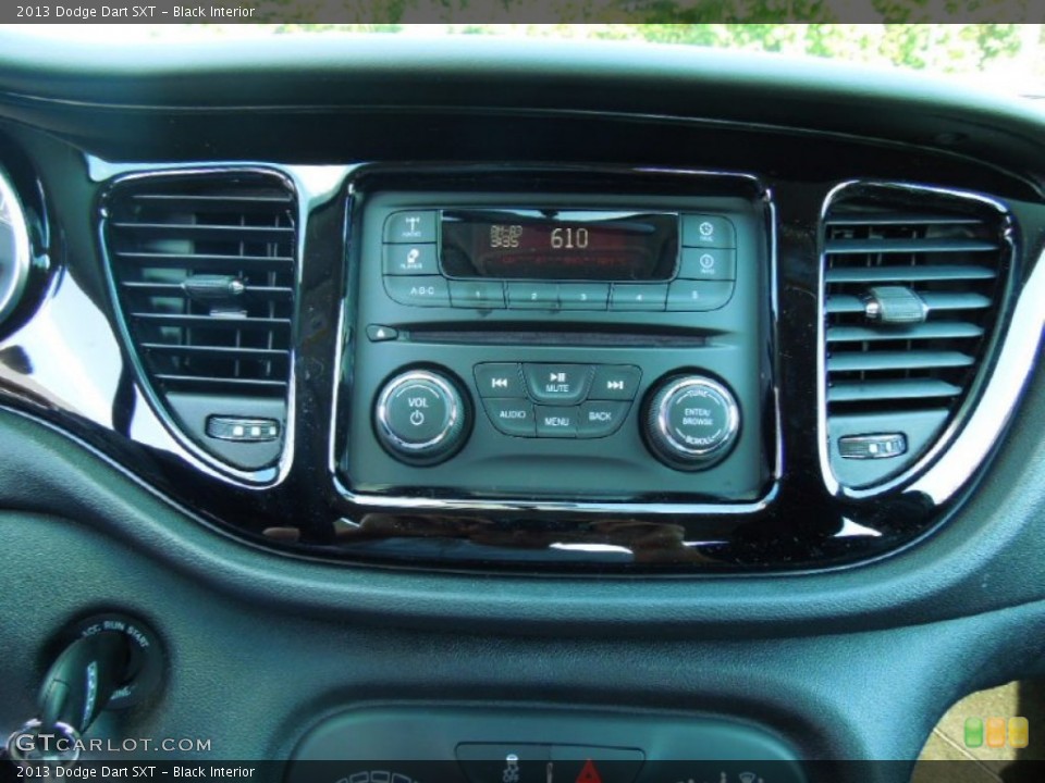 Black Interior Controls for the 2013 Dodge Dart SXT #70740899