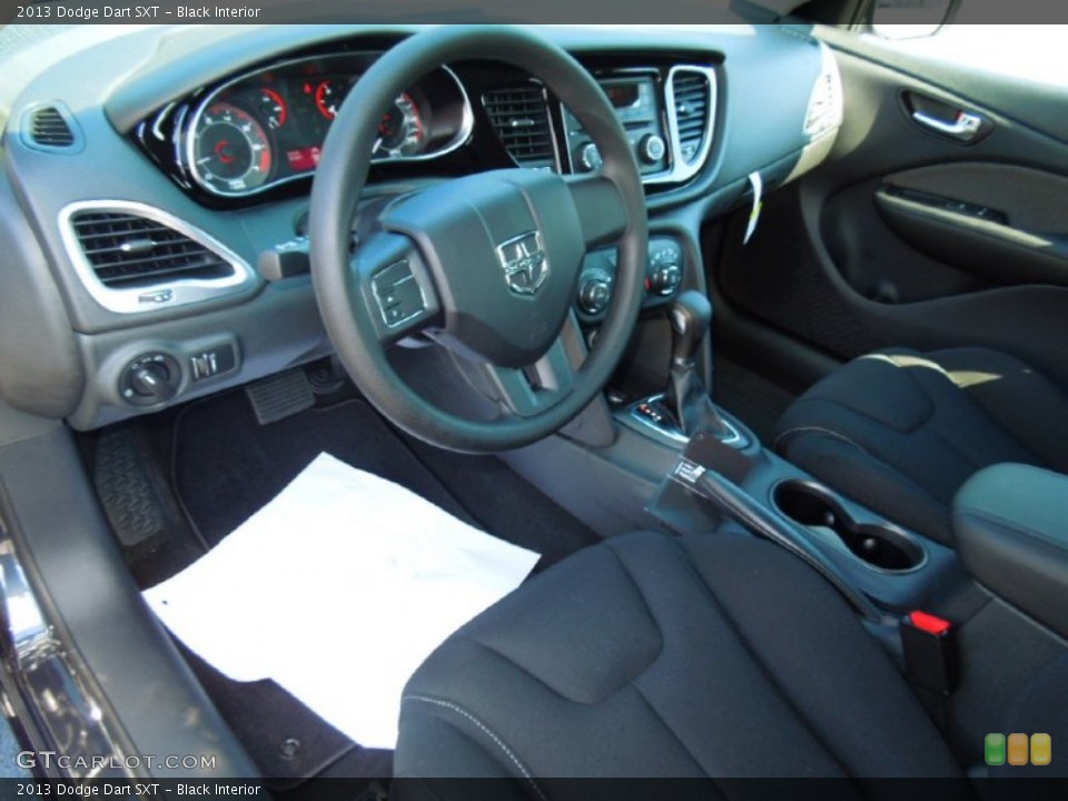Black Interior Prime Interior for the 2013 Dodge Dart SXT #70740986