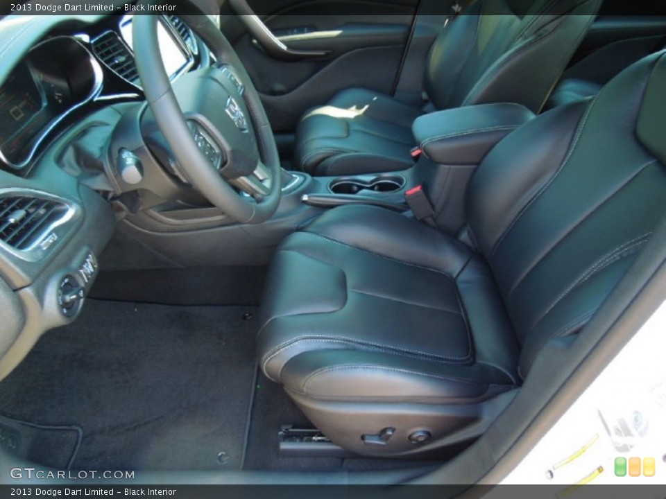 Black Interior Photo for the 2013 Dodge Dart Limited #70742003