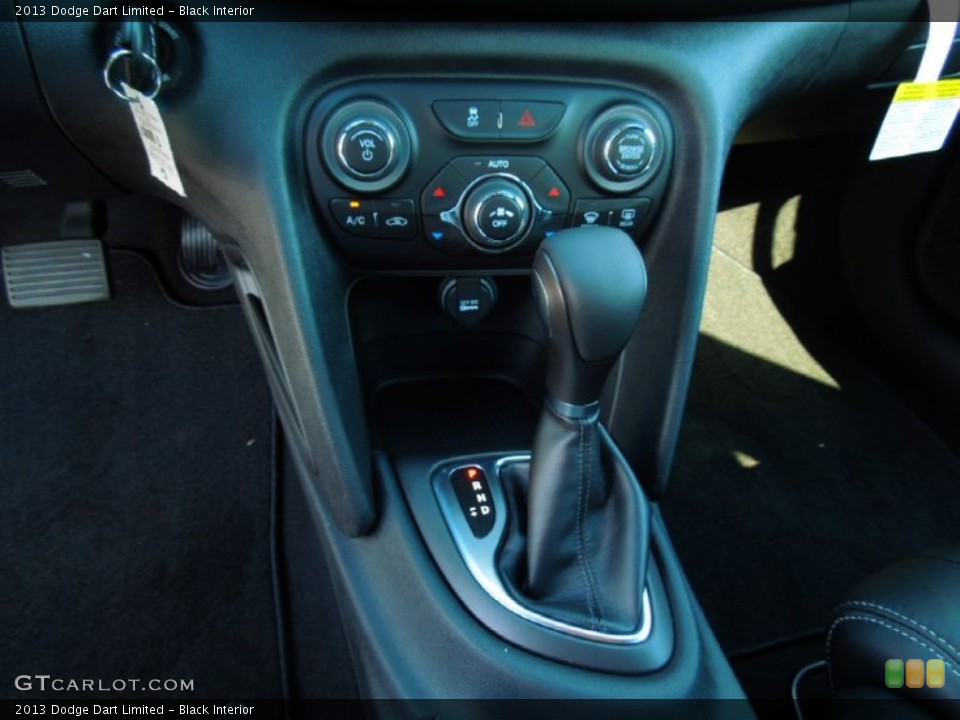 Black Interior Transmission for the 2013 Dodge Dart Limited #70742024