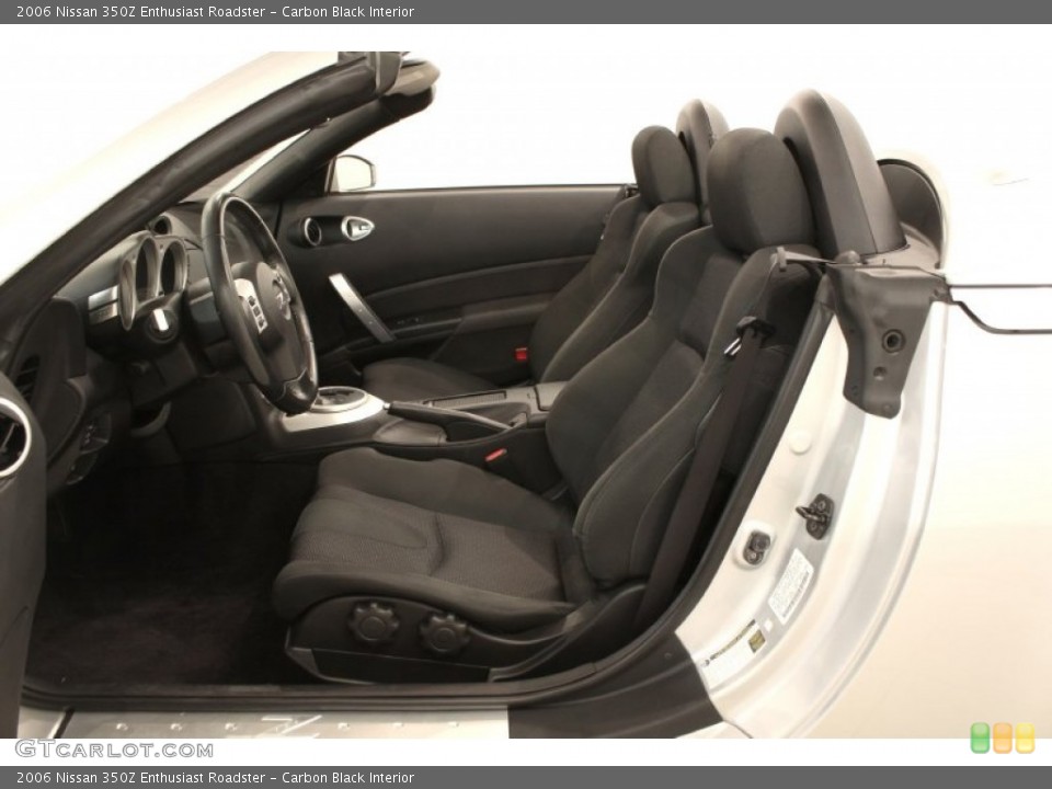 Carbon Black Interior Photo for the 2006 Nissan 350Z Enthusiast Roadster #70744436