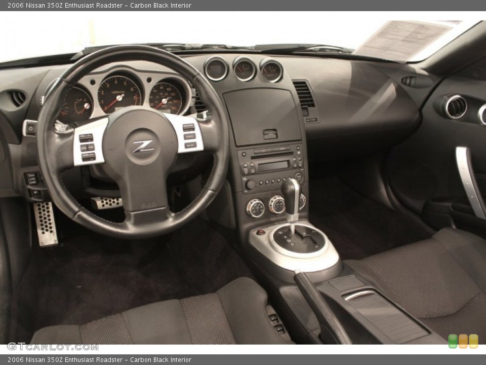 Carbon Black 2006 Nissan 350Z Interiors