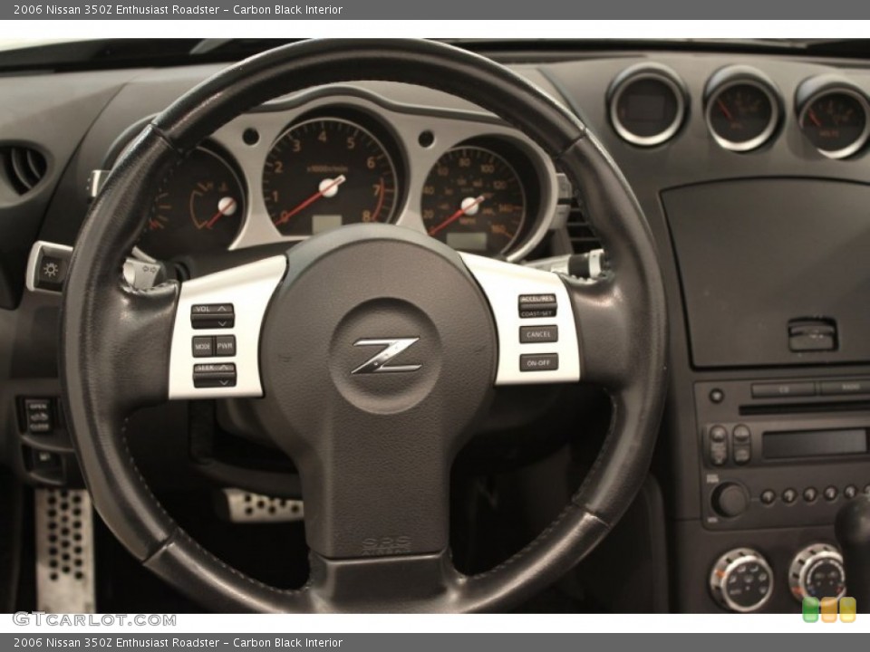 Carbon Black Interior Steering Wheel for the 2006 Nissan 350Z Enthusiast Roadster #70744454