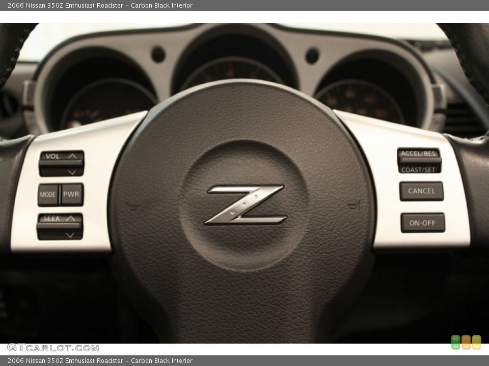 Carbon Black Interior Controls for the 2006 Nissan 350Z Enthusiast Roadster #70744460