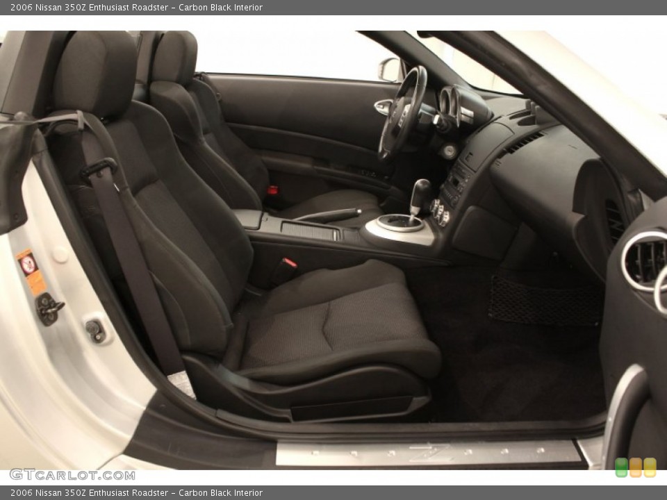 Carbon Black Interior Photo for the 2006 Nissan 350Z Enthusiast Roadster #70744511