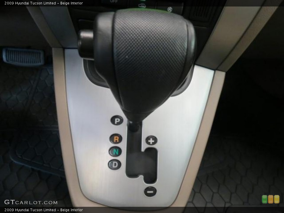 Beige Interior Transmission for the 2009 Hyundai Tucson Limited #70745934