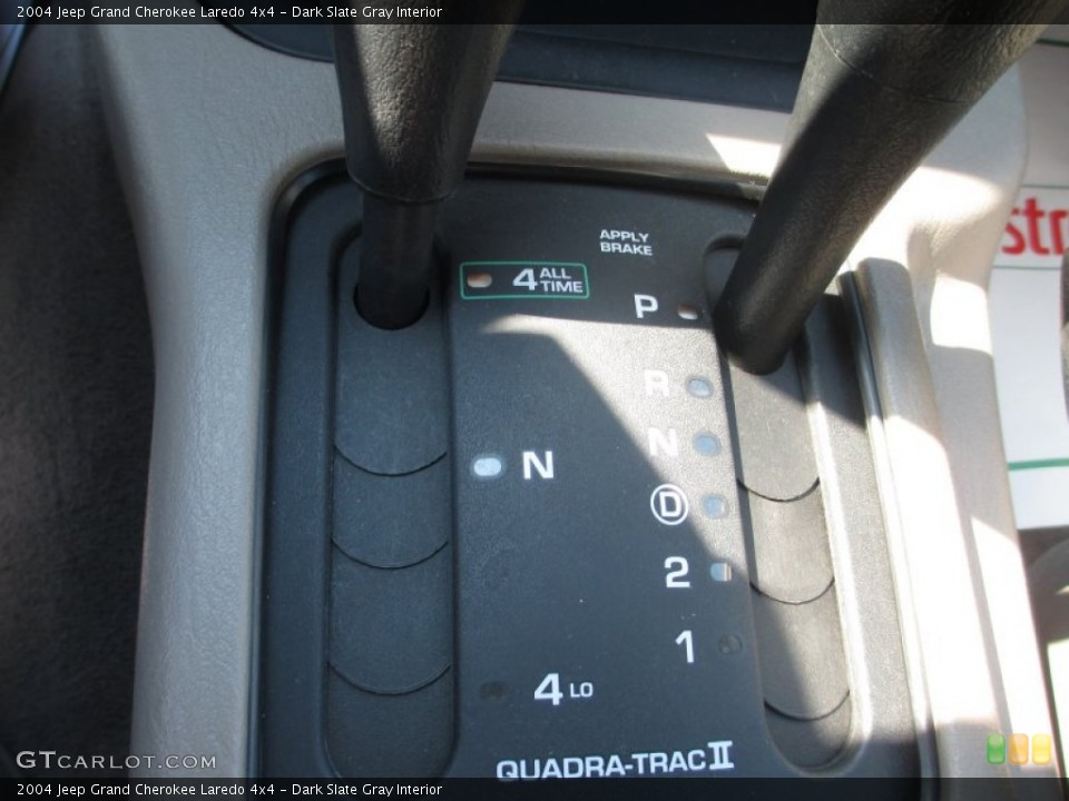 Dark Slate Gray Interior Transmission for the 2004 Jeep Grand Cherokee Laredo 4x4 #70747563