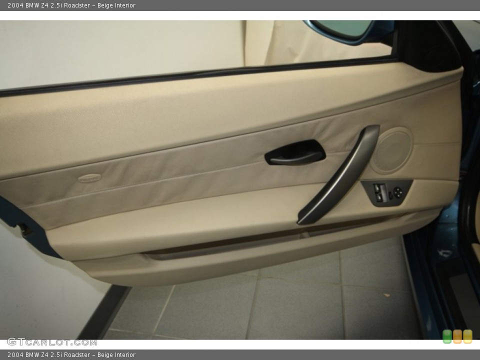Beige Interior Door Panel for the 2004 BMW Z4 2.5i Roadster #70747929