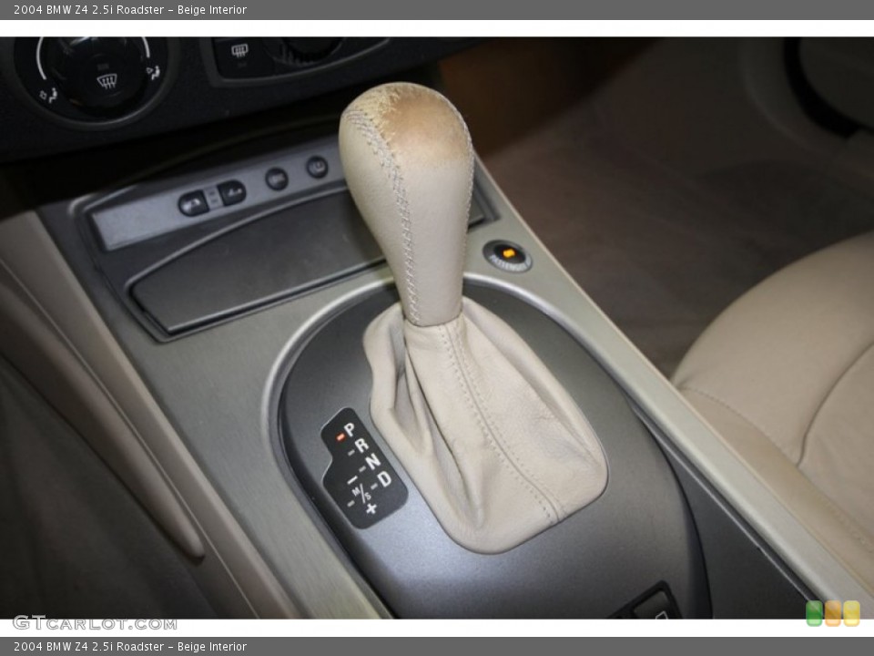 Beige Interior Transmission for the 2004 BMW Z4 2.5i Roadster #70747947