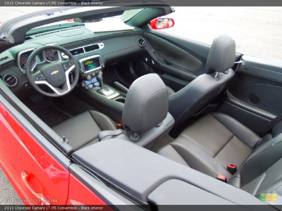 Black Interior Photo for the 2013 Chevrolet Camaro LT/RS Convertible #70750175