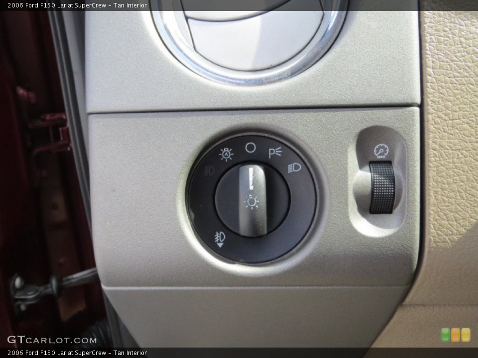 Tan Interior Controls for the 2006 Ford F150 Lariat SuperCrew #70751624