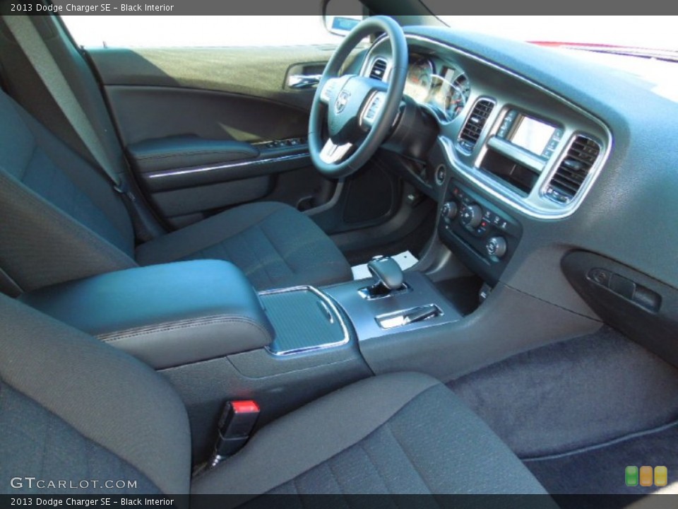 Black Interior Photo for the 2013 Dodge Charger SE #70755473