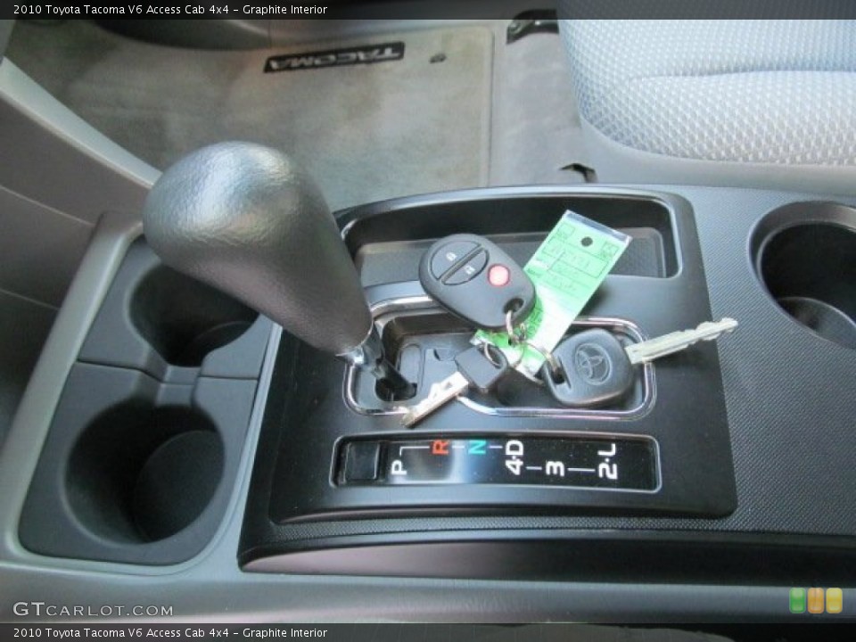 Graphite Interior Transmission for the 2010 Toyota Tacoma V6 Access Cab 4x4 #70757316