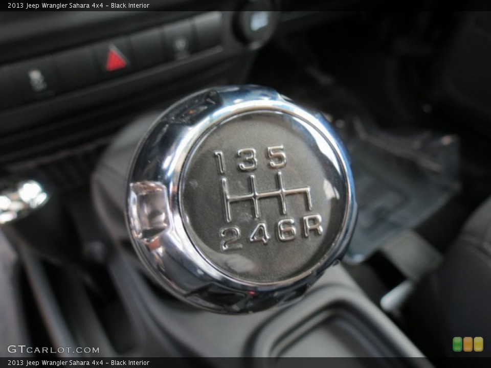 Black Interior Transmission for the 2013 Jeep Wrangler Sahara 4x4 #70758926