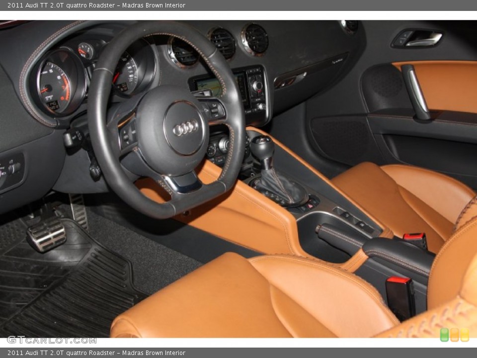 Madras Brown 2011 Audi TT Interiors