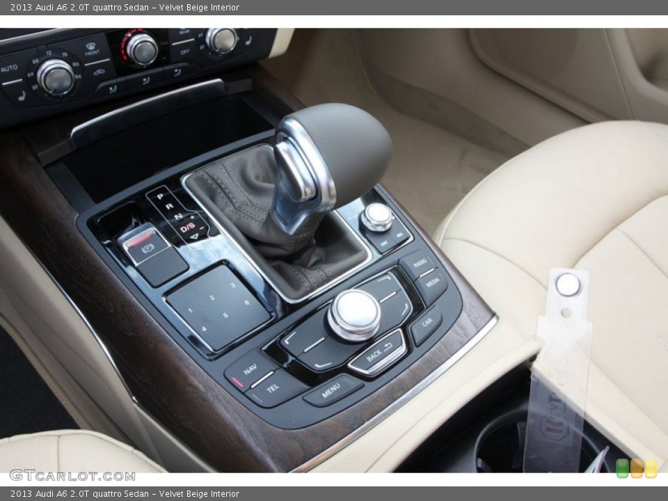 Velvet Beige Interior Transmission for the 2013 Audi A6 2.0T quattro Sedan #70761839