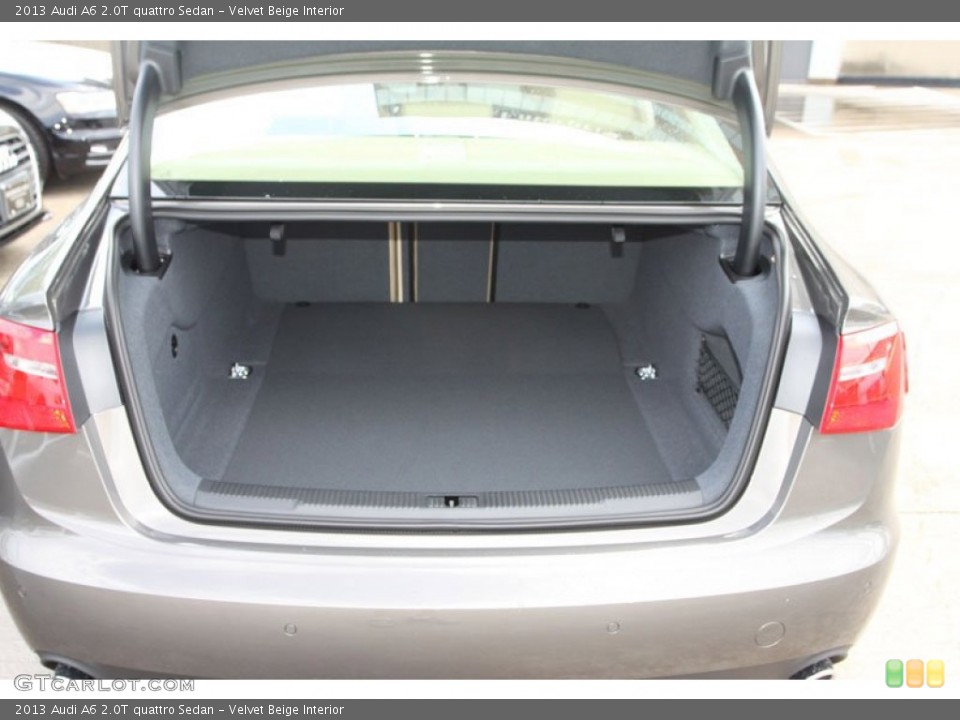 Velvet Beige Interior Trunk for the 2013 Audi A6 2.0T quattro Sedan #70761848