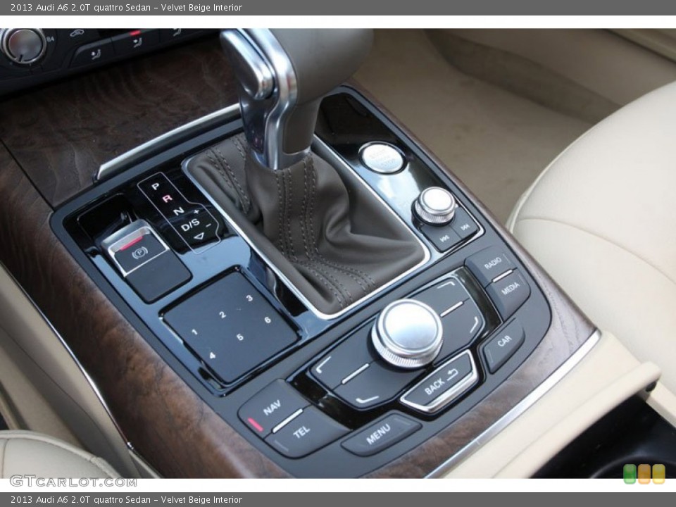 Velvet Beige Interior Transmission for the 2013 Audi A6 2.0T quattro Sedan #70762337