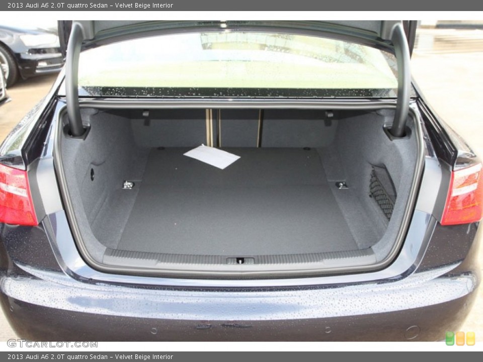 Velvet Beige Interior Trunk for the 2013 Audi A6 2.0T quattro Sedan #70762364