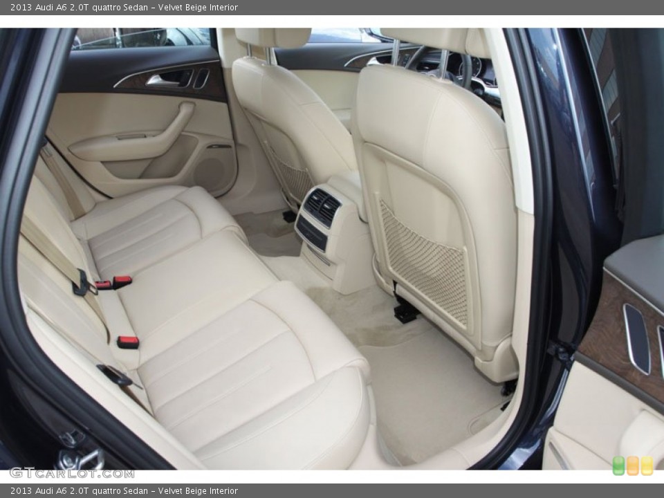 Velvet Beige Interior Photo for the 2013 Audi A6 2.0T quattro Sedan #70762373