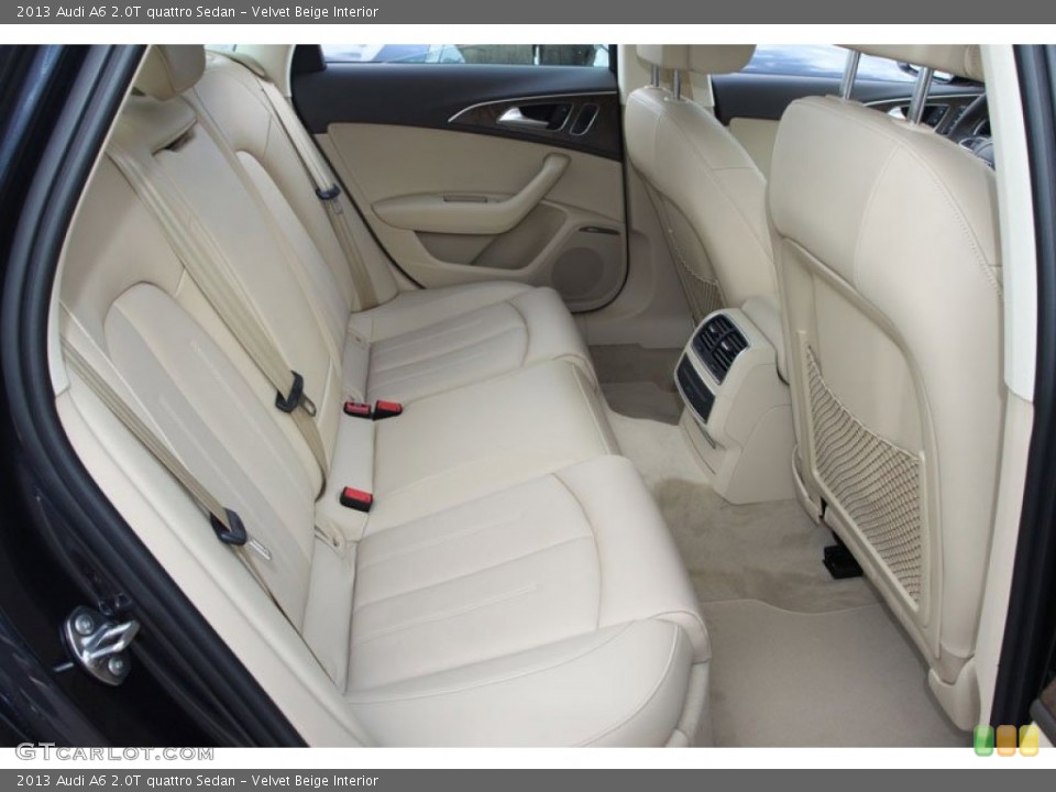 Velvet Beige Interior Photo for the 2013 Audi A6 2.0T quattro Sedan #70762381