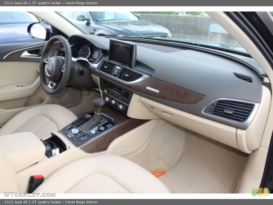 Velvet Beige Interior Photo for the 2013 Audi A6 2.0T quattro Sedan #70762389