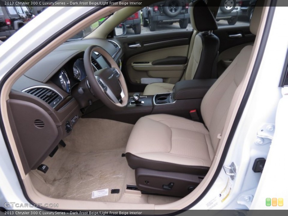 Dark Frost Beige/Light Frost Beige Interior Photo for the 2013 Chrysler 300 C Luxury Series #70762580