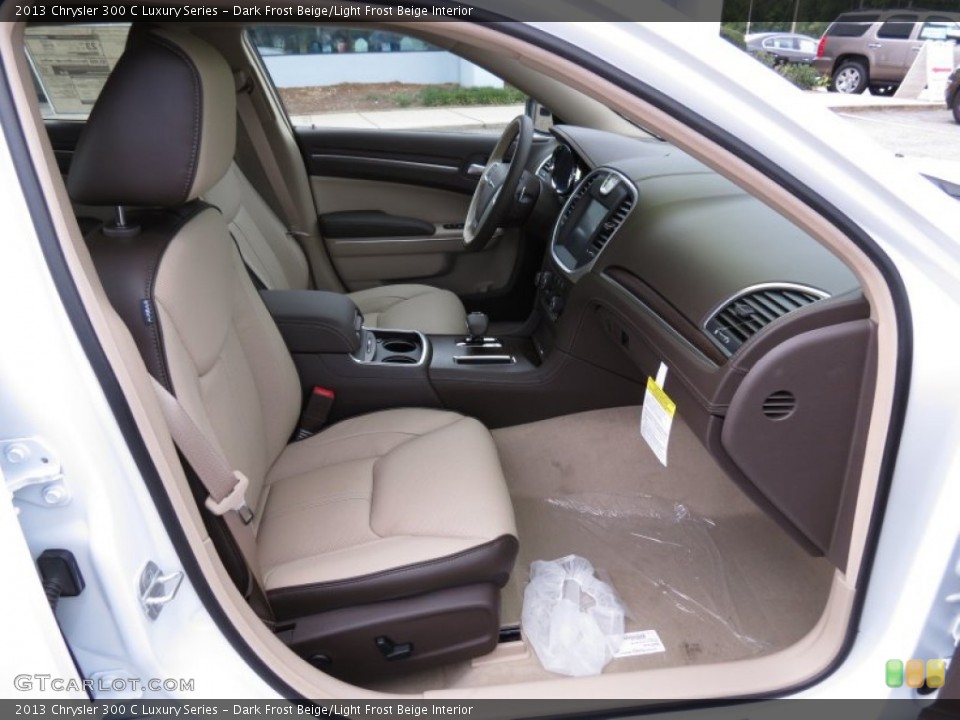 Dark Frost Beige/Light Frost Beige Interior Photo for the 2013 Chrysler 300 C Luxury Series #70762613