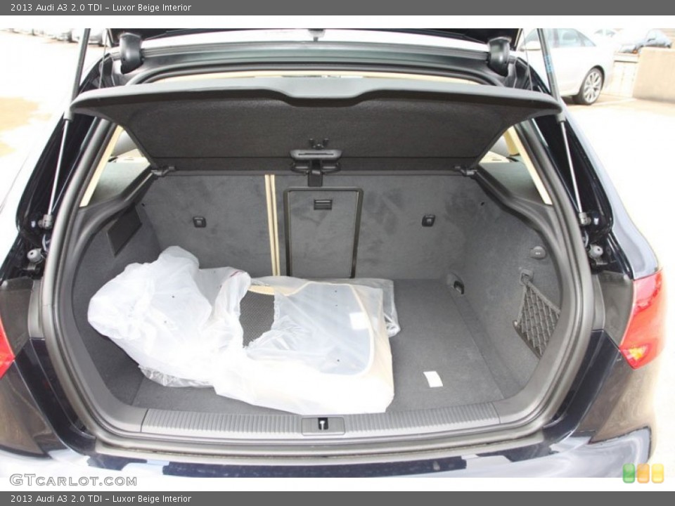 Luxor Beige Interior Trunk for the 2013 Audi A3 2.0 TDI #70762841