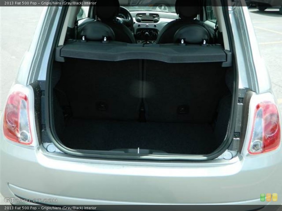 Grigio/Nero (Gray/Black) Interior Trunk for the 2013 Fiat 500 Pop #70766012