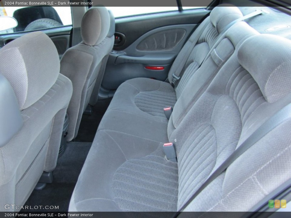 Dark Pewter Interior Rear Seat for the 2004 Pontiac Bonneville SLE #70768220