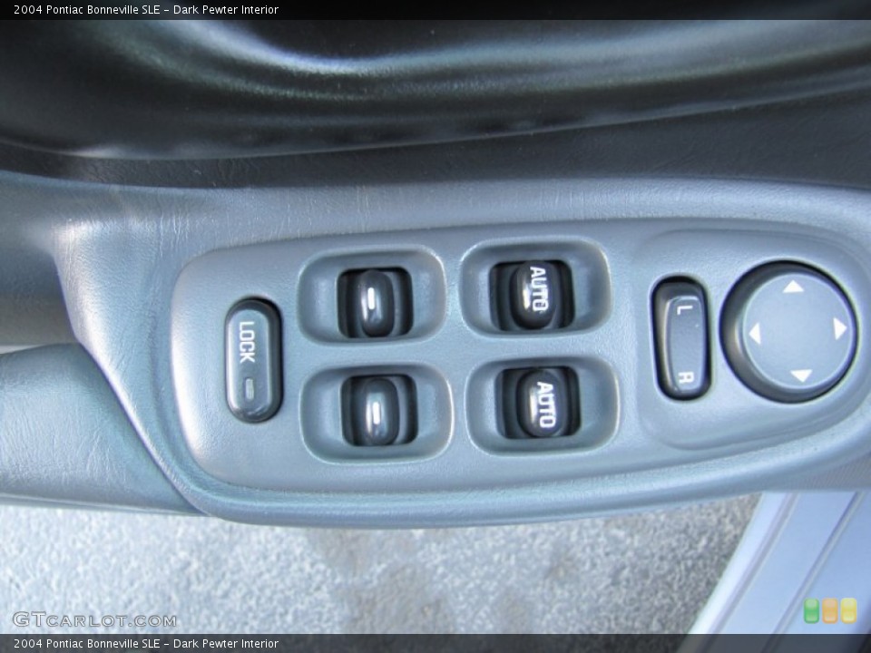 Dark Pewter Interior Controls for the 2004 Pontiac Bonneville SLE #70768238