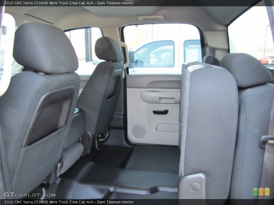 Dark Titanium Interior Photo for the 2010 GMC Sierra 2500HD Work Truck Crew Cab 4x4 #70768892