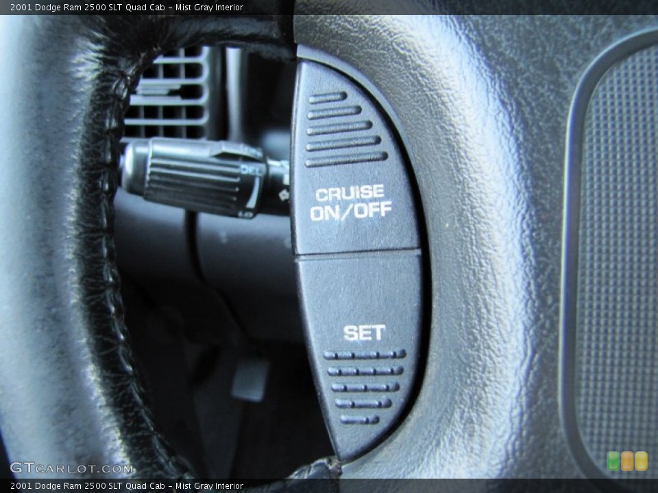 Mist Gray Interior Controls for the 2001 Dodge Ram 2500 SLT Quad Cab #70769373