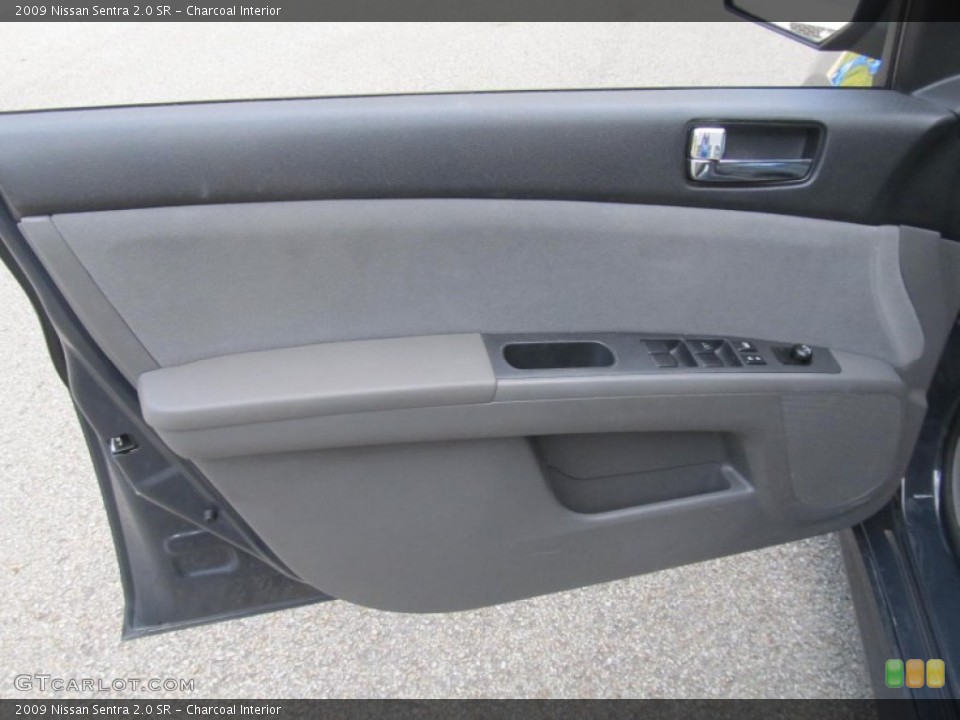 Charcoal Interior Door Panel for the 2009 Nissan Sentra 2.0 SR #70775219