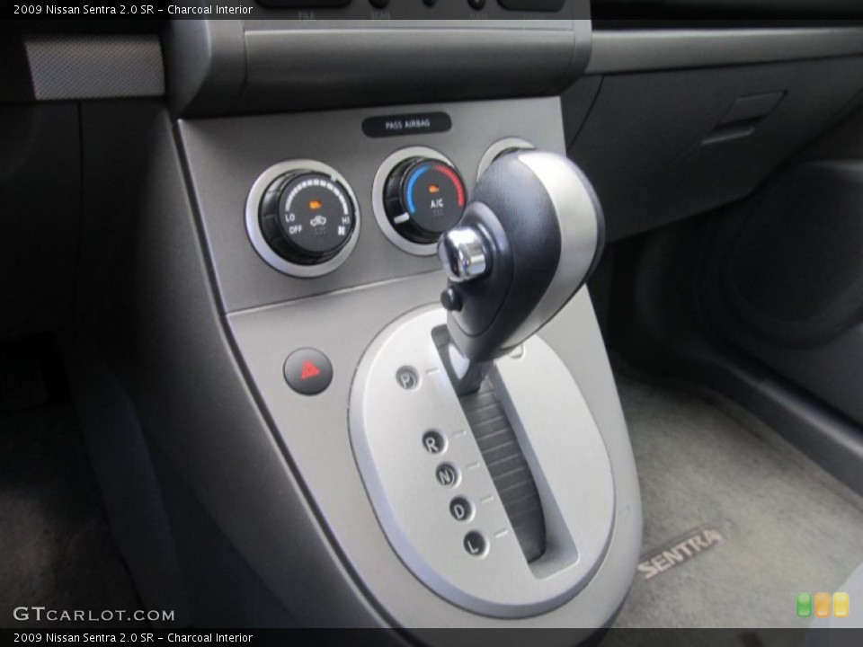 Charcoal Interior Transmission for the 2009 Nissan Sentra 2.0 SR #70775270
