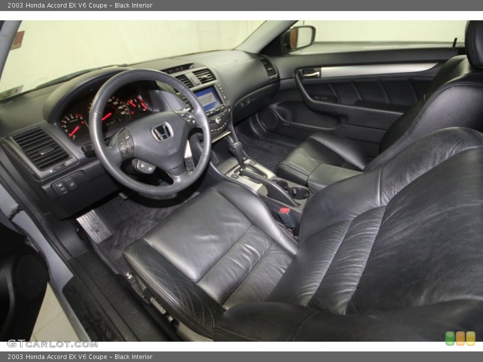 Black Interior Photo for the 2003 Honda Accord EX V6 Coupe #70779349