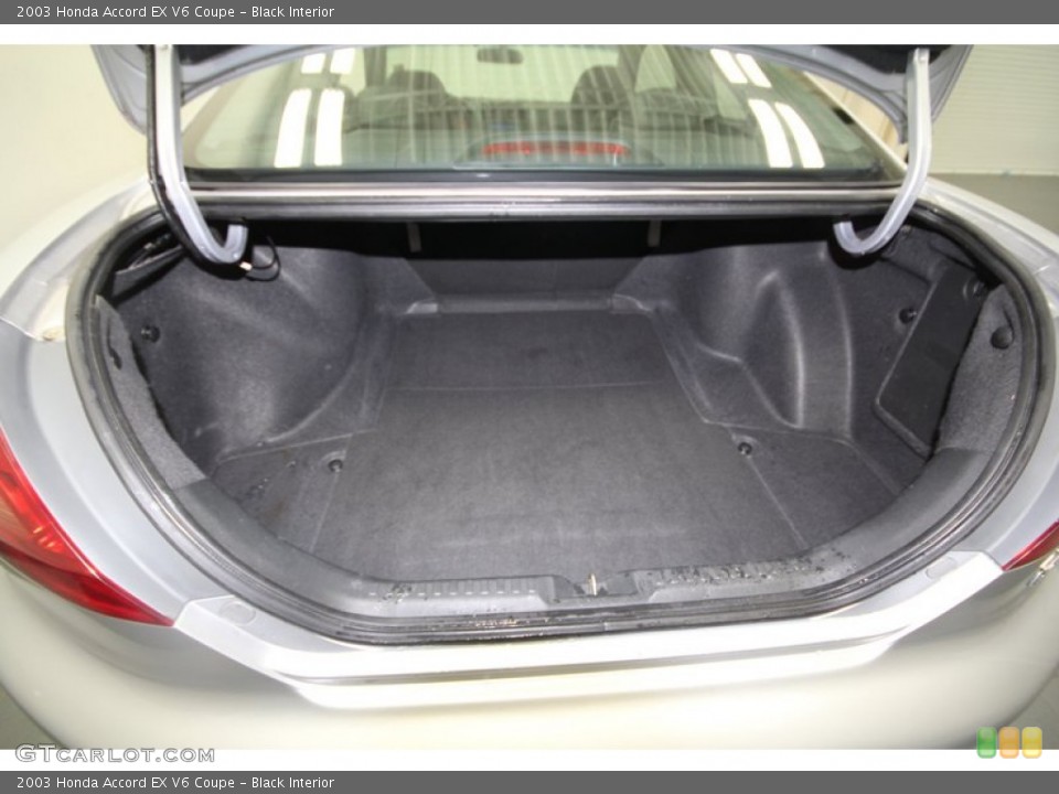 Black Interior Trunk for the 2003 Honda Accord EX V6 Coupe #70779482