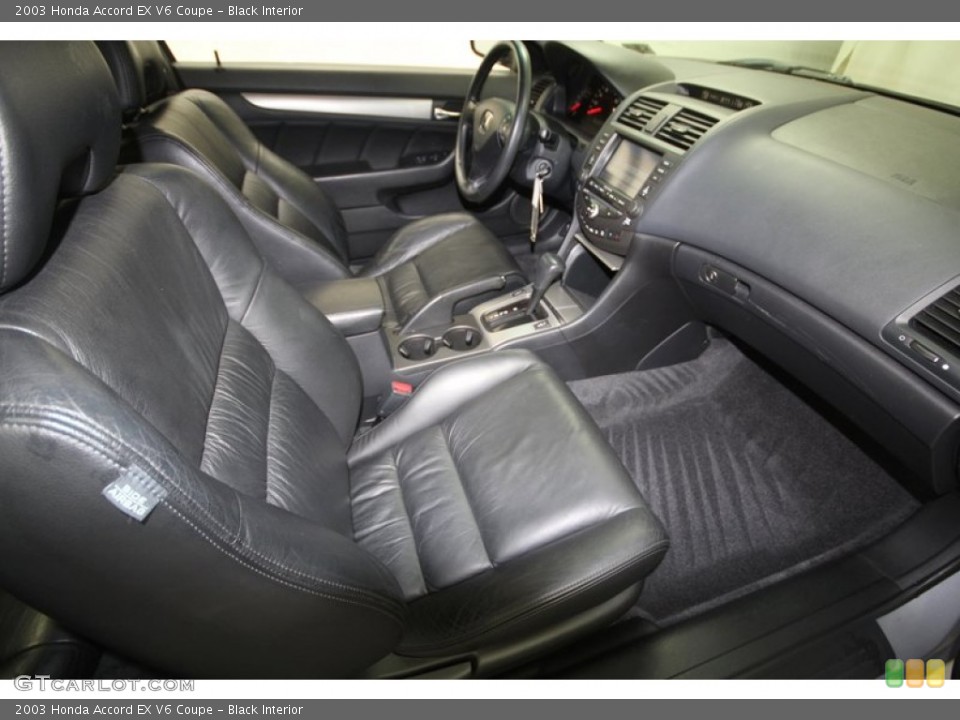 Black Interior Photo for the 2003 Honda Accord EX V6 Coupe #70779500