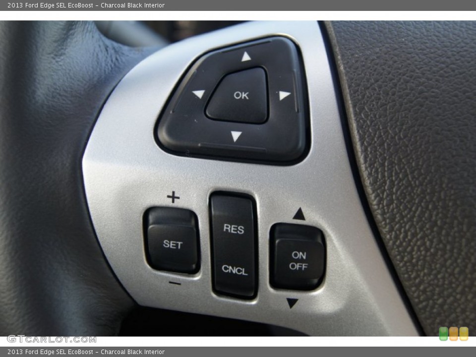 Charcoal Black Interior Controls for the 2013 Ford Edge SEL EcoBoost #70780817