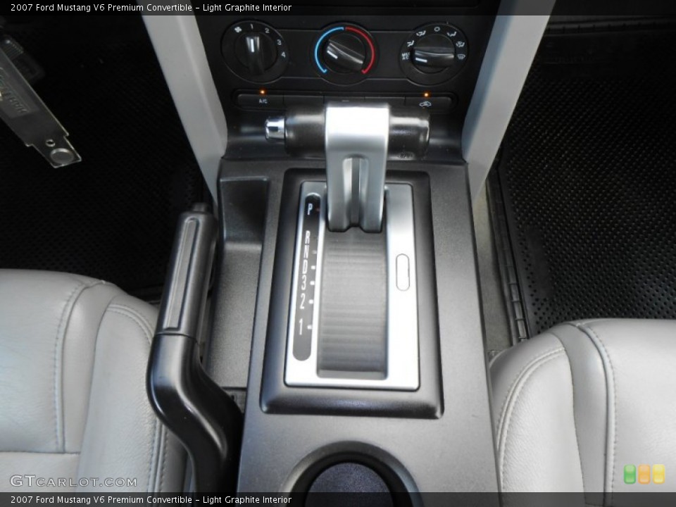 Light Graphite Interior Transmission for the 2007 Ford Mustang V6 Premium Convertible #70780997