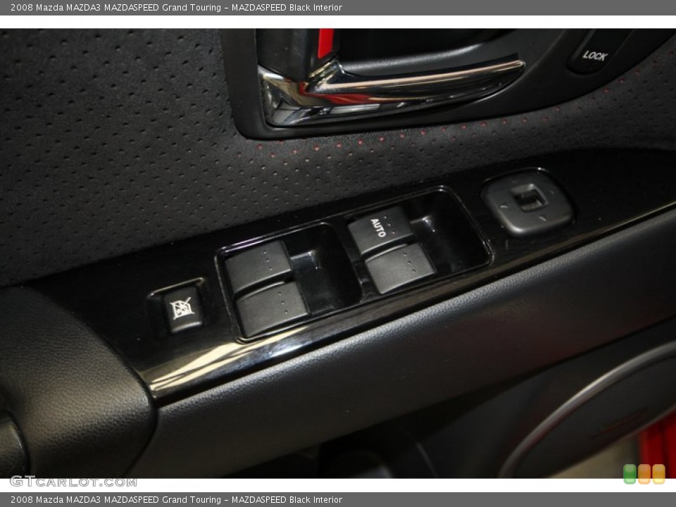 MAZDASPEED Black Interior Controls for the 2008 Mazda MAZDA3 MAZDASPEED Grand Touring #70781675