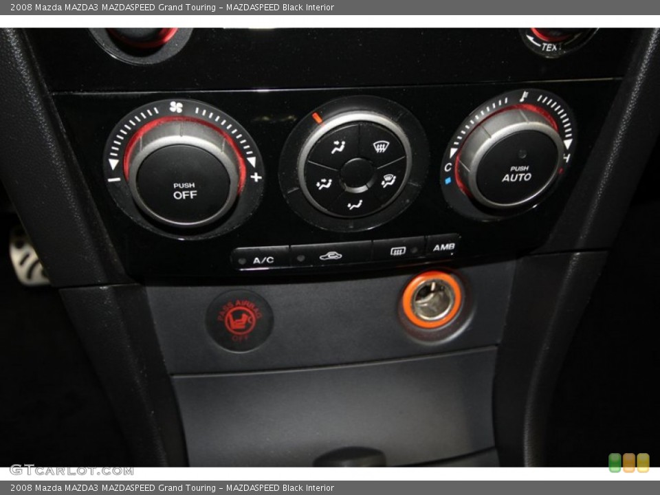 MAZDASPEED Black Interior Controls for the 2008 Mazda MAZDA3 MAZDASPEED Grand Touring #70781722