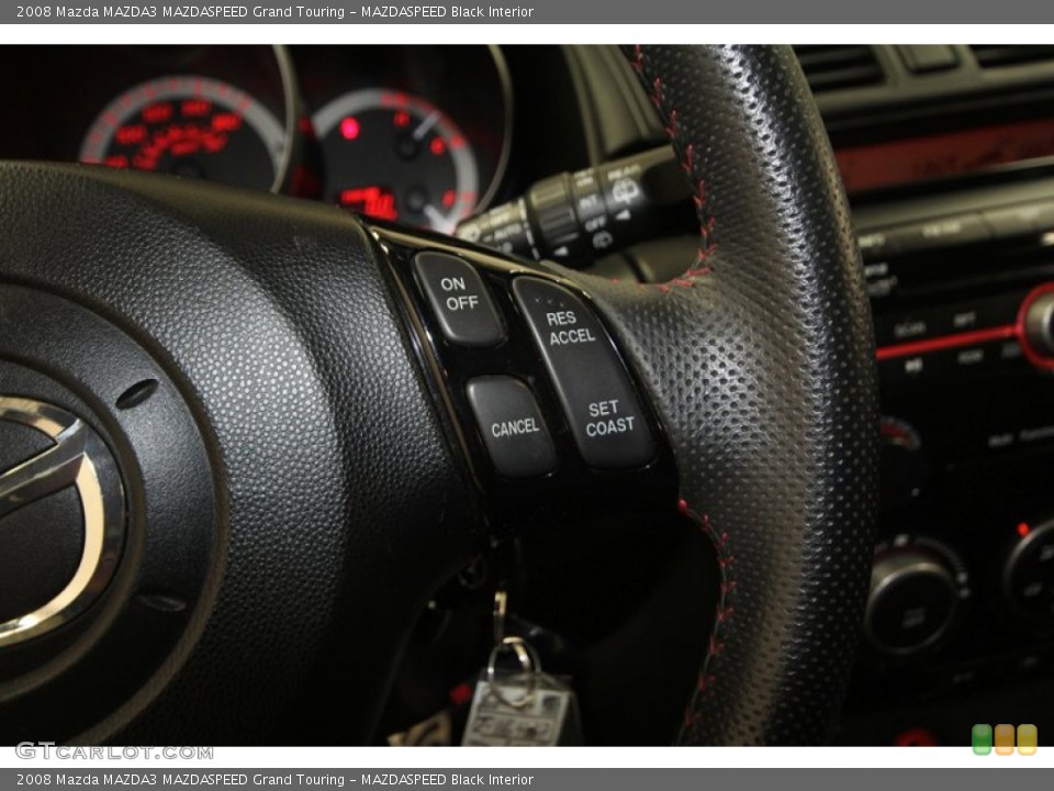 MAZDASPEED Black Interior Controls for the 2008 Mazda MAZDA3 MAZDASPEED Grand Touring #70781747
