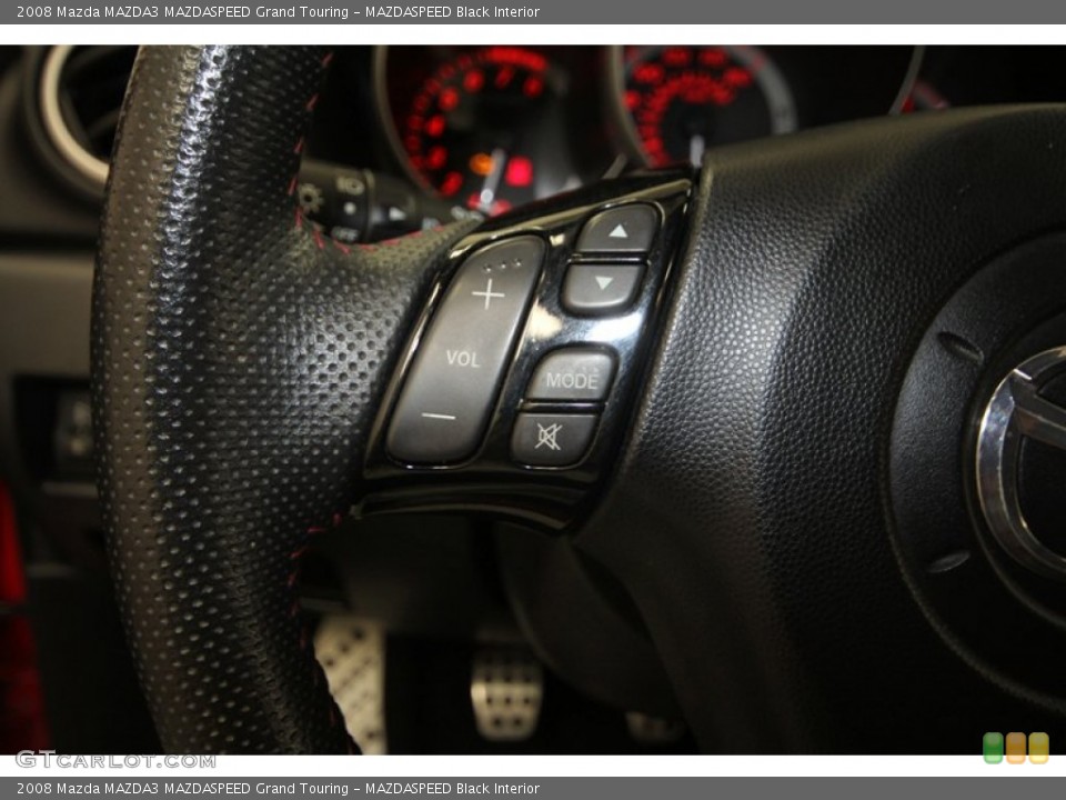 MAZDASPEED Black Interior Controls for the 2008 Mazda MAZDA3 MAZDASPEED Grand Touring #70781756