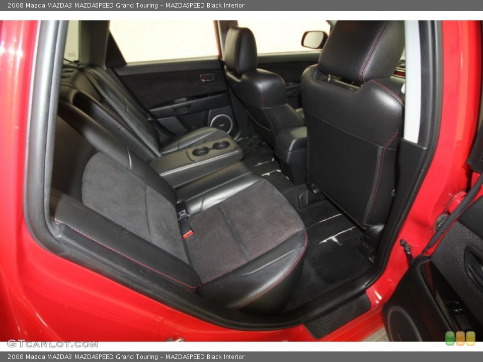MAZDASPEED Black Interior Rear Seat for the 2008 Mazda MAZDA3 MAZDASPEED Grand Touring #70781824
