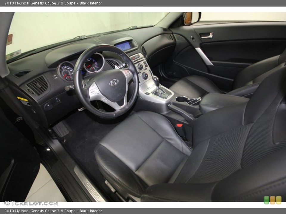 Black Interior Photo for the 2010 Hyundai Genesis Coupe 3.8 Coupe #70782005