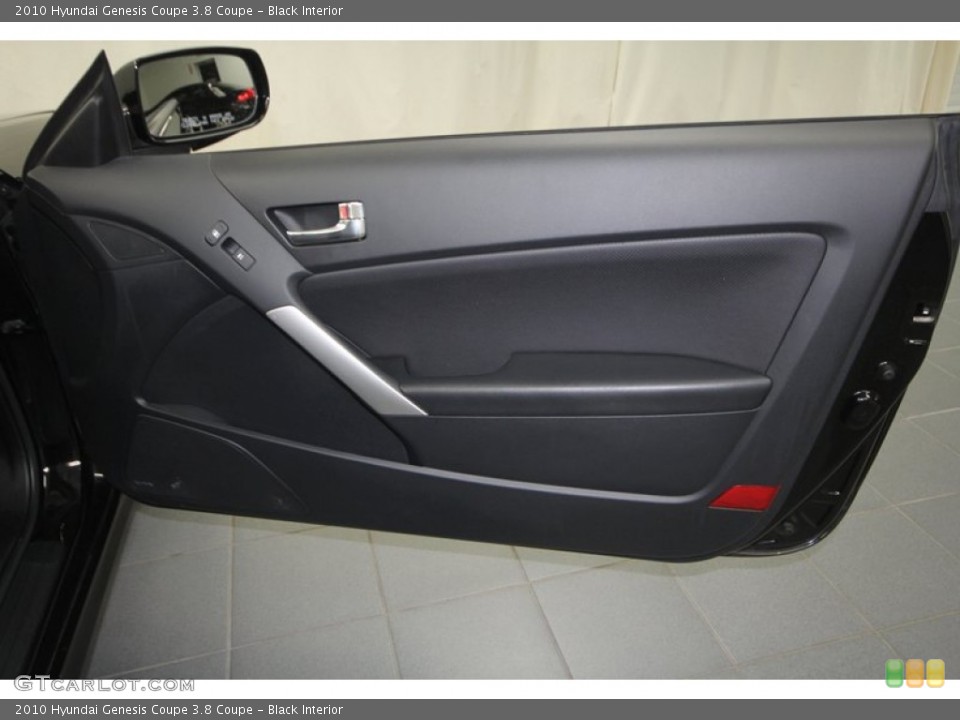 Black Interior Door Panel for the 2010 Hyundai Genesis Coupe 3.8 Coupe #70782176
