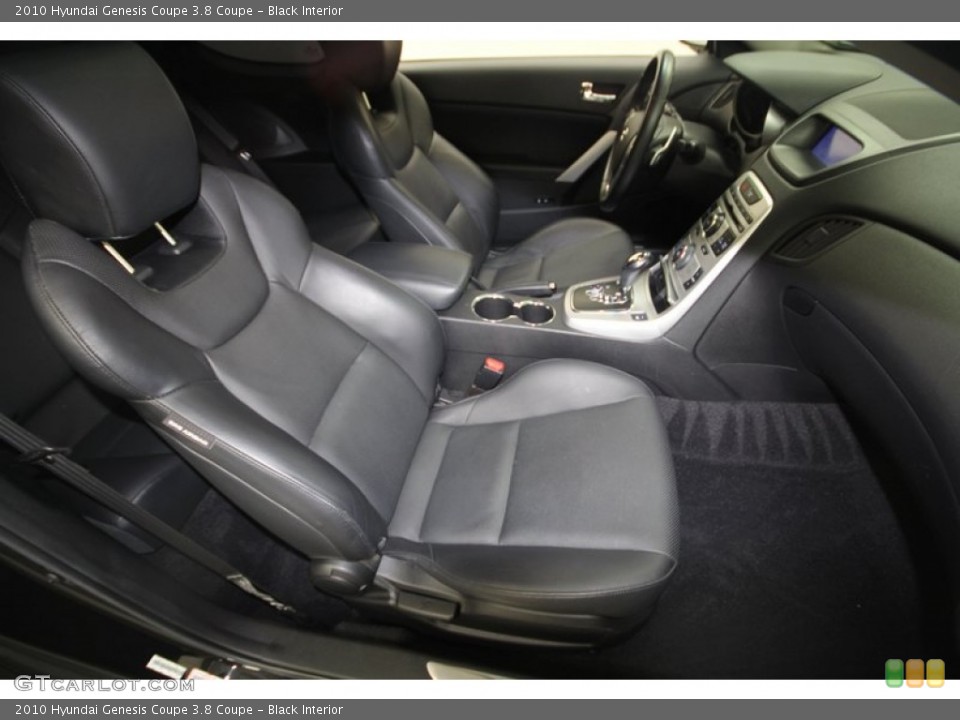 Black Interior Photo for the 2010 Hyundai Genesis Coupe 3.8 Coupe #70782194